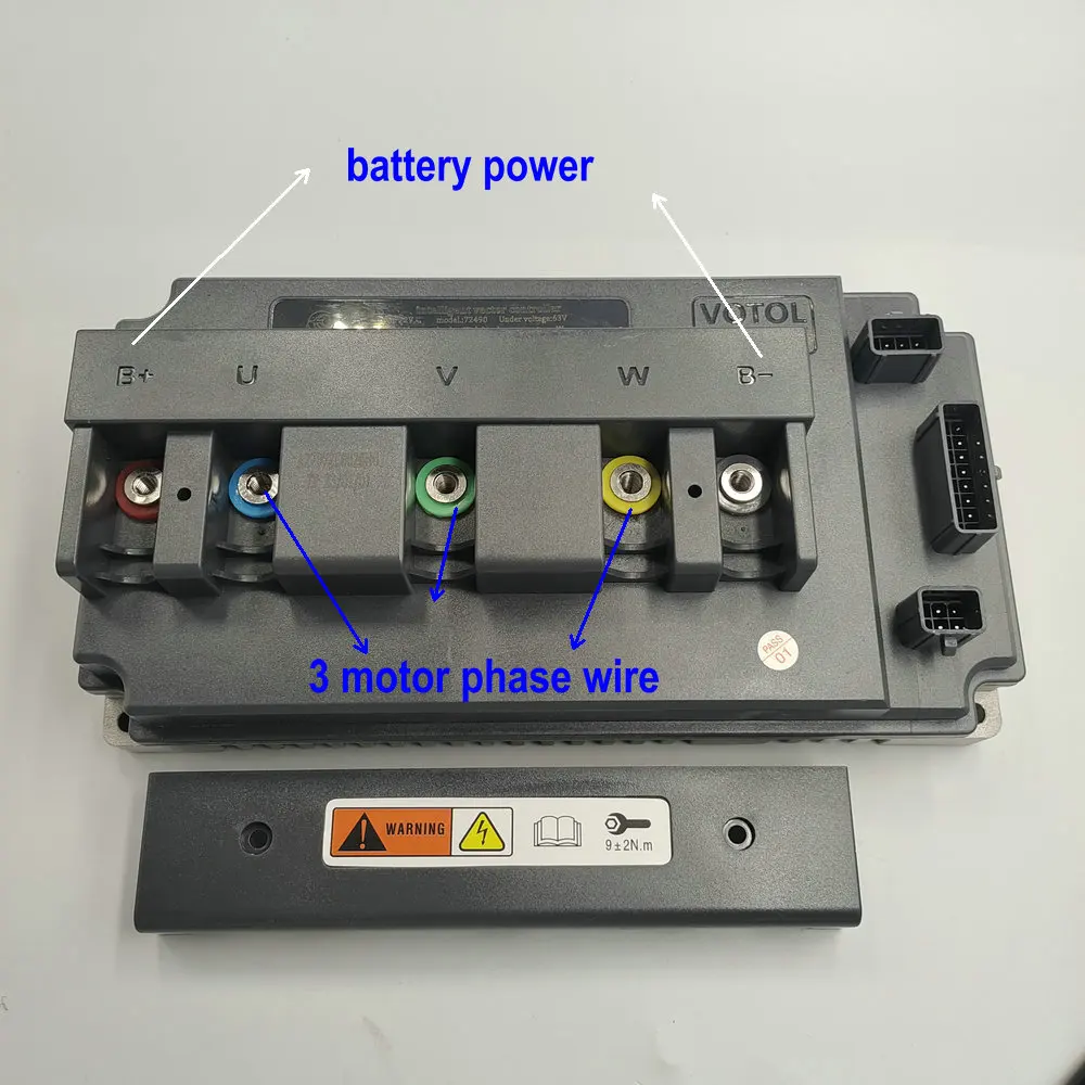 SINEWAVE CONTROLLER Intelligent Mute UniversaL EM100 72350 60V72V100A Enhanced Version of the Electric SCOOTER MOPED PART