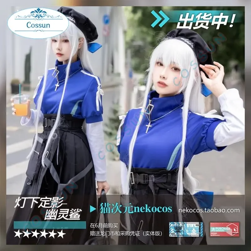 Game Arknights Specter Cosplay Costume Music Synesthesia Sweet Lovely Uniform Activity Party Role Play Clothing