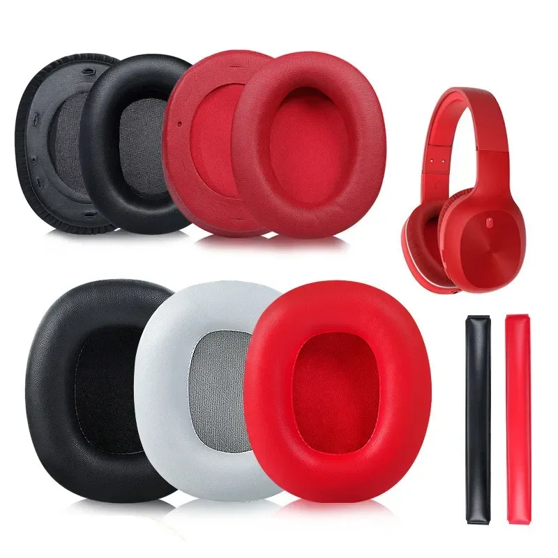 For Edifier W800BT Ear Pads Leather Cushion Earpads Head Beam Plus Headset Earmuffs Memory Foam Covers Headphone Pads