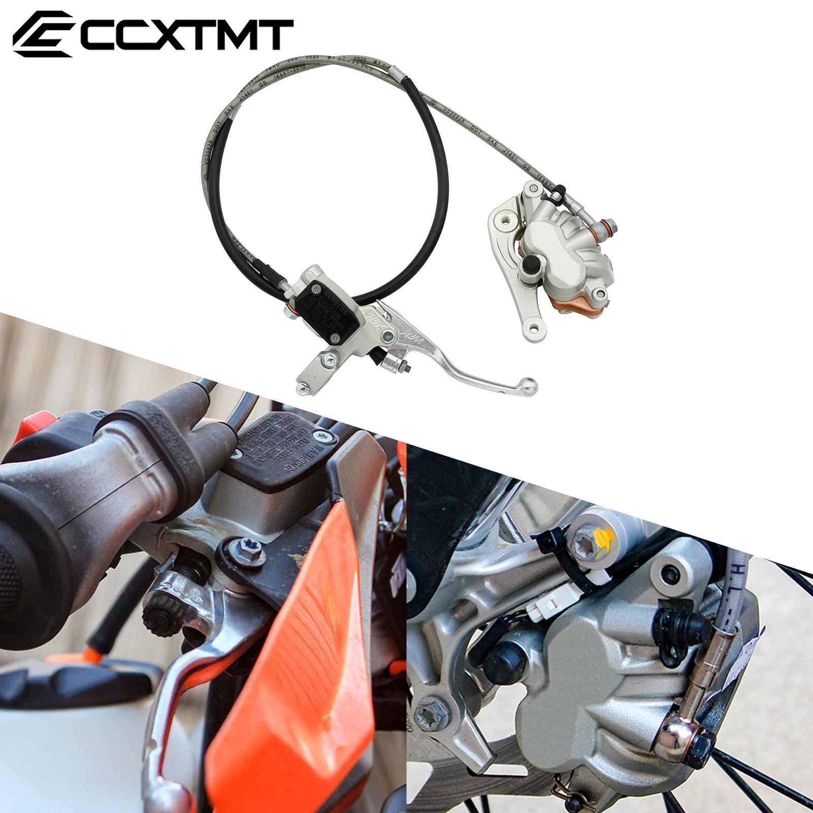 Motorcycle Front Brake Caliper Master Cylinder Oil Hose Brake Handle Pump Assembly For KTM SX XC EXC SXF XCF XCW EXCF XCFW TPI