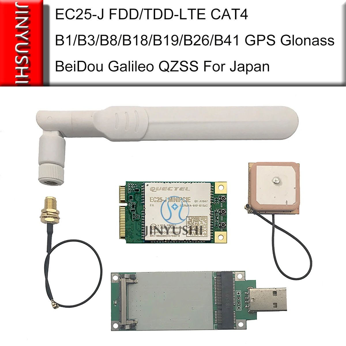 Quectel EC25-J MINI PCIE EC25JFA-MINIPCIE FDD/TDD-LTE B1/B3/B8/B18/B19/B26/B41 CAT4  For Japan EC25JFA-512-STDJC