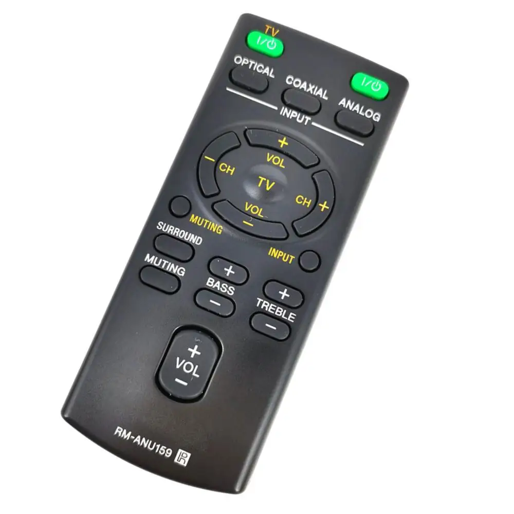 New RM-ANU159 Remote Control For Sony Sound Bar HT-CT60 SA-CT60 HT-CT60/C SSWCT60