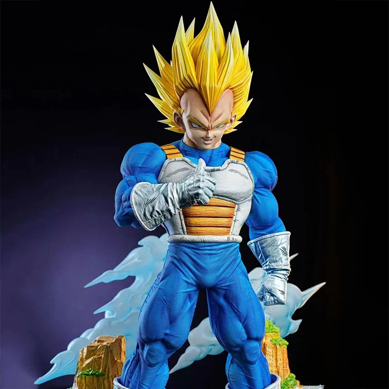 37cm Anime Dragon Ball Figure Spacesuit Vegeta Action Figure Super Saiya Statue Prince Figurine PVC Collectible Decoration Toys