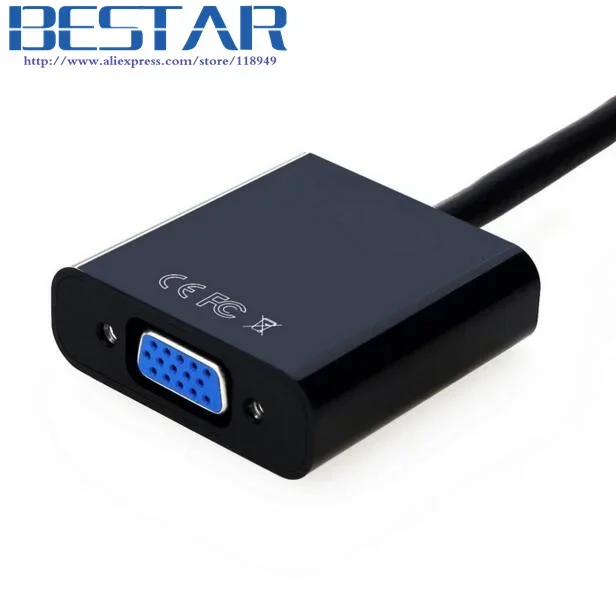 DVI 24 + 1 fonte DVI-D para VGA fêmea pia adaptador ativo conversor cabo 20cm 0.2m para monitor de PC HDTV