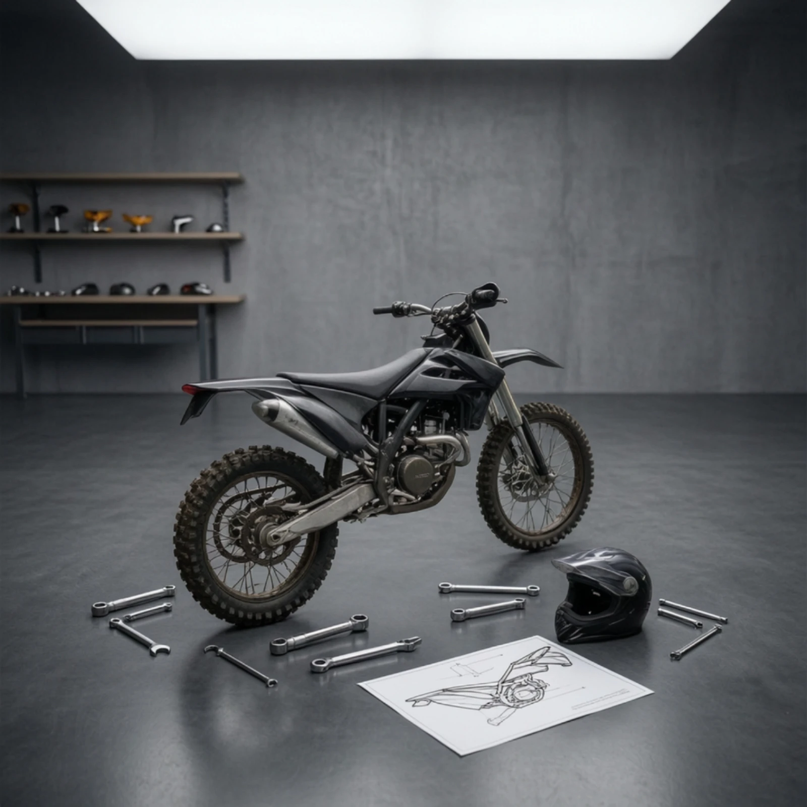 off-road-motorcycle-seat-grippy-motorcycle-seat-assembly-part-supportive-long-lasting-for-riders-garage-repairs
