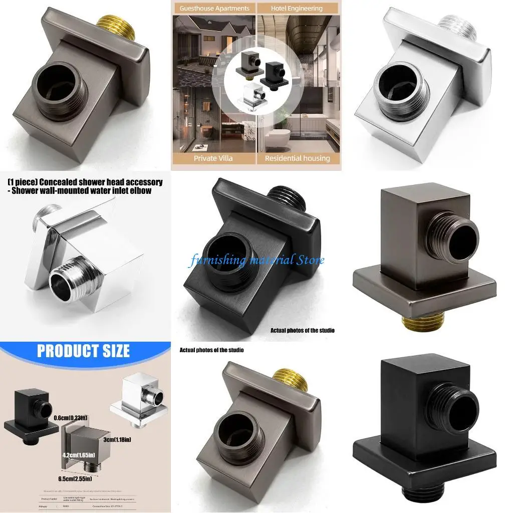 

Y5GD Strong Steel Construction Shower Elbow Fitting Space Saving Shower Elbow link