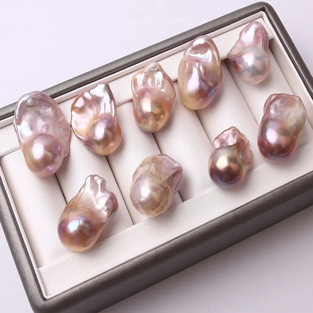 Wholesale price AAA25-30mm natural pearl South   Sea Baroque pearl -1 piece
