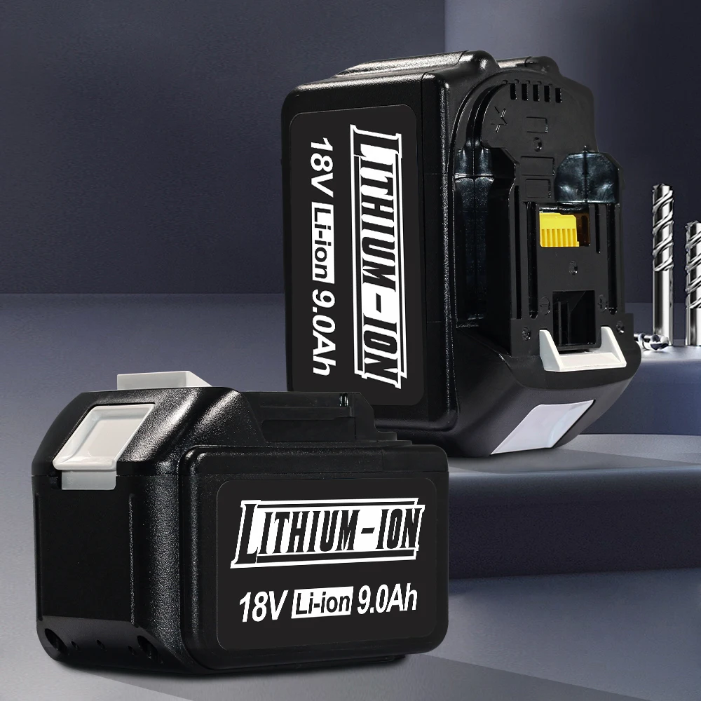 

for Makita 18V battery 9-Ah rechargeable lithium-ion electric battery pack with charger, single charger, fast charging