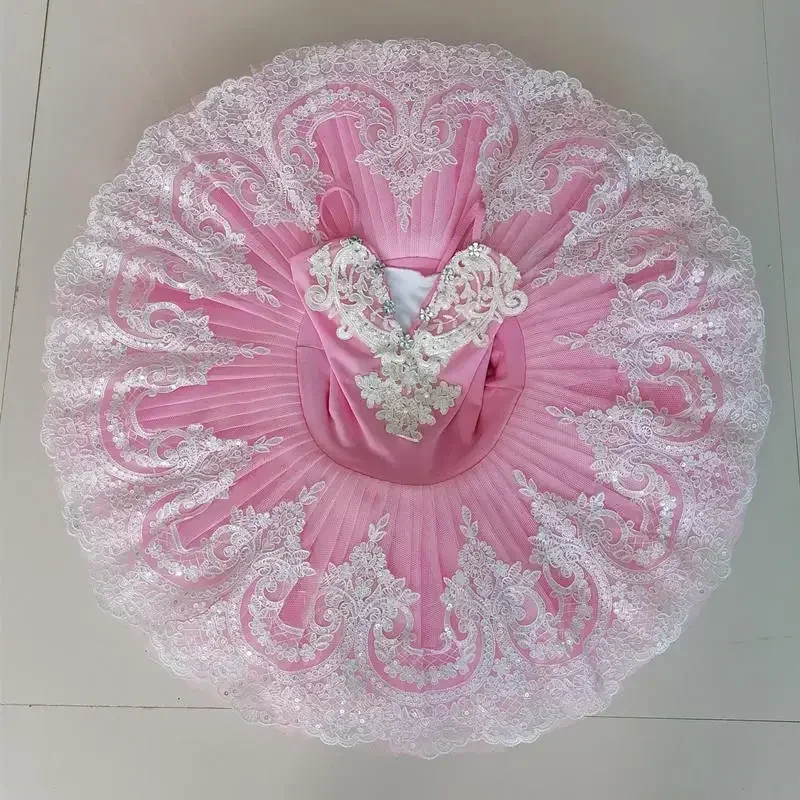 

White Professional Ballet Tutu Led Light Swan Lake Ballet Led Tutu Girls Ballerina Dress Kids Ballet Dress Party Wear Costumes