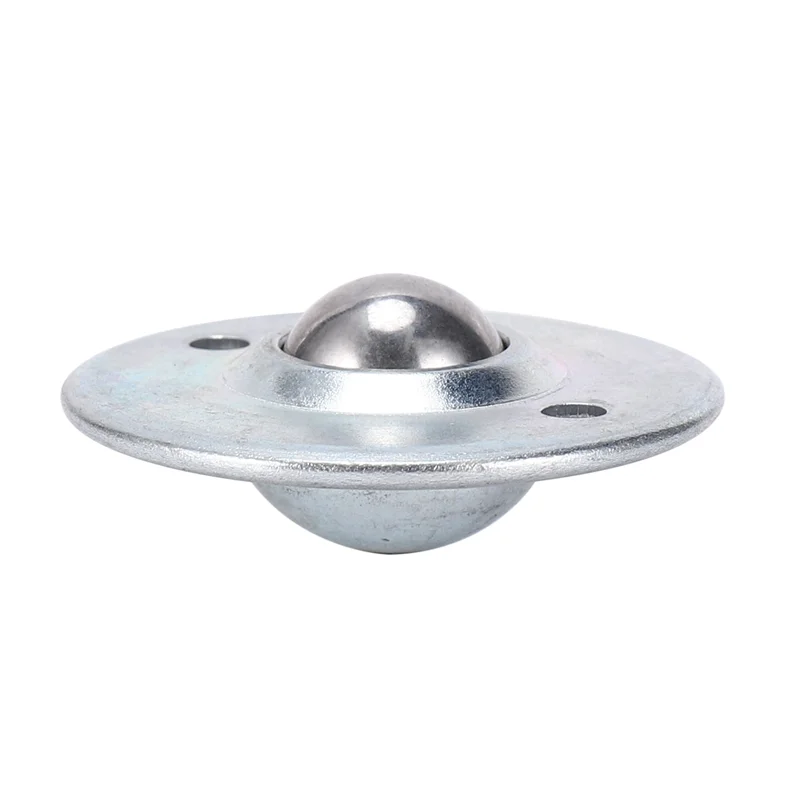 ABGR-24Pcs CY-16B 5/8 بوصة تحمل وحدة نقل شفة الكرة الدوارة الفولاذية