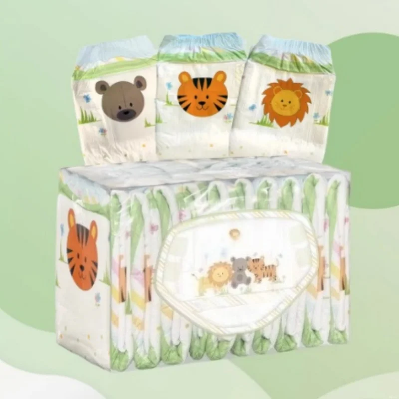 Experience 2pcs/Pack ABDL Diapers Briefs Adult Baby Cute Cartoon Print Panties 8000ml Absorption Thicken Pull-up Role-play Pants view 3