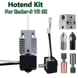 24V 40W Hotend Kit For Ender 3 V3 SE 3D Printer Bimetal Heatbreak Throat J-head Print Head For Ender-3 V3 SE 3D Printer Parts