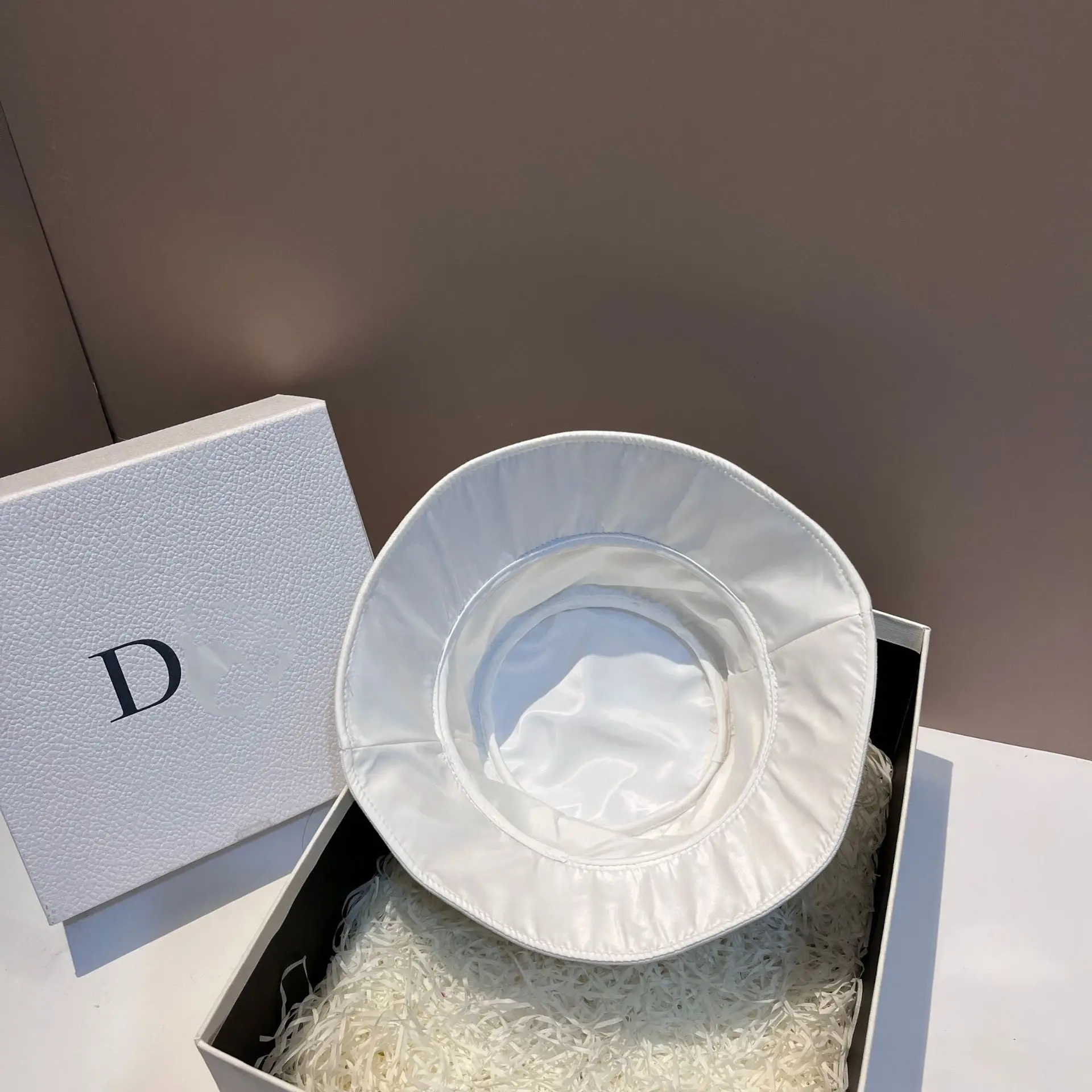 2025 Fashion Full Diamond Bucket Hat - French Inspired 3D Cross Design Spring Summer Heavy Industry Versatile Casual Hat