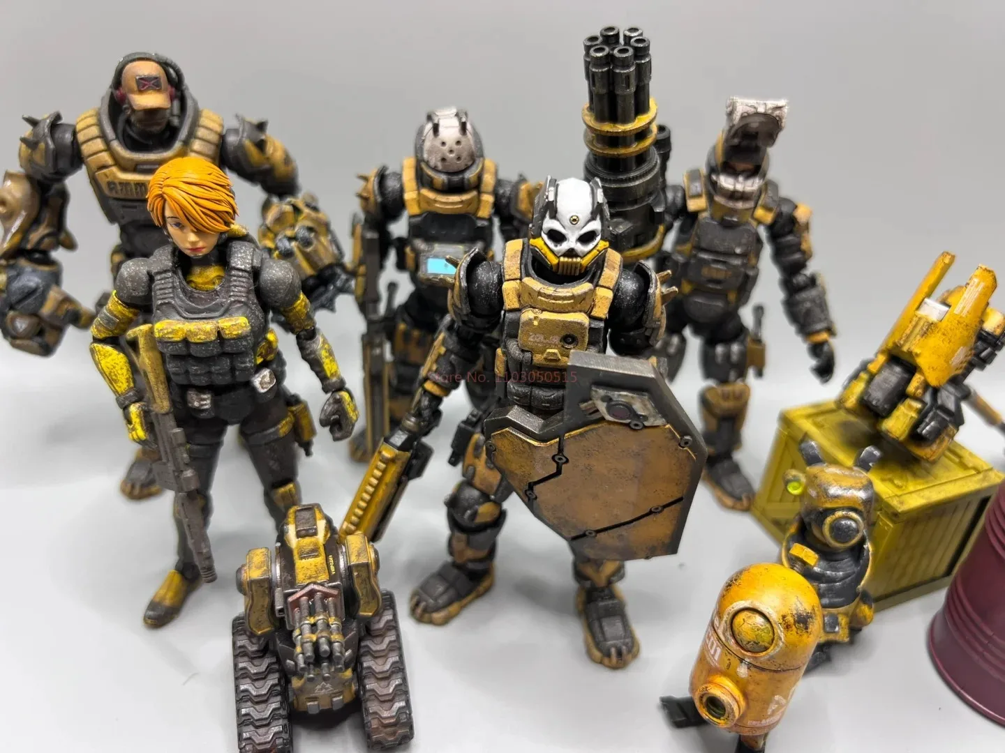 Acid Rain Action Figure FAV-A72 Mason FAV-A73Vespid Vanguard Anime Collection Model Toy 1/18 3.75 inches