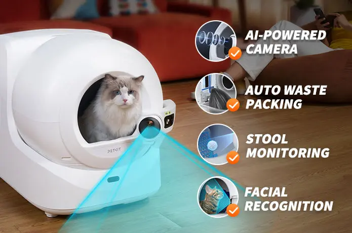 NEUES PETKIT PUROBOT ULTRA: Die AI-powered Box Smart Cat Toilet Automatic Box Katzentoilette mit