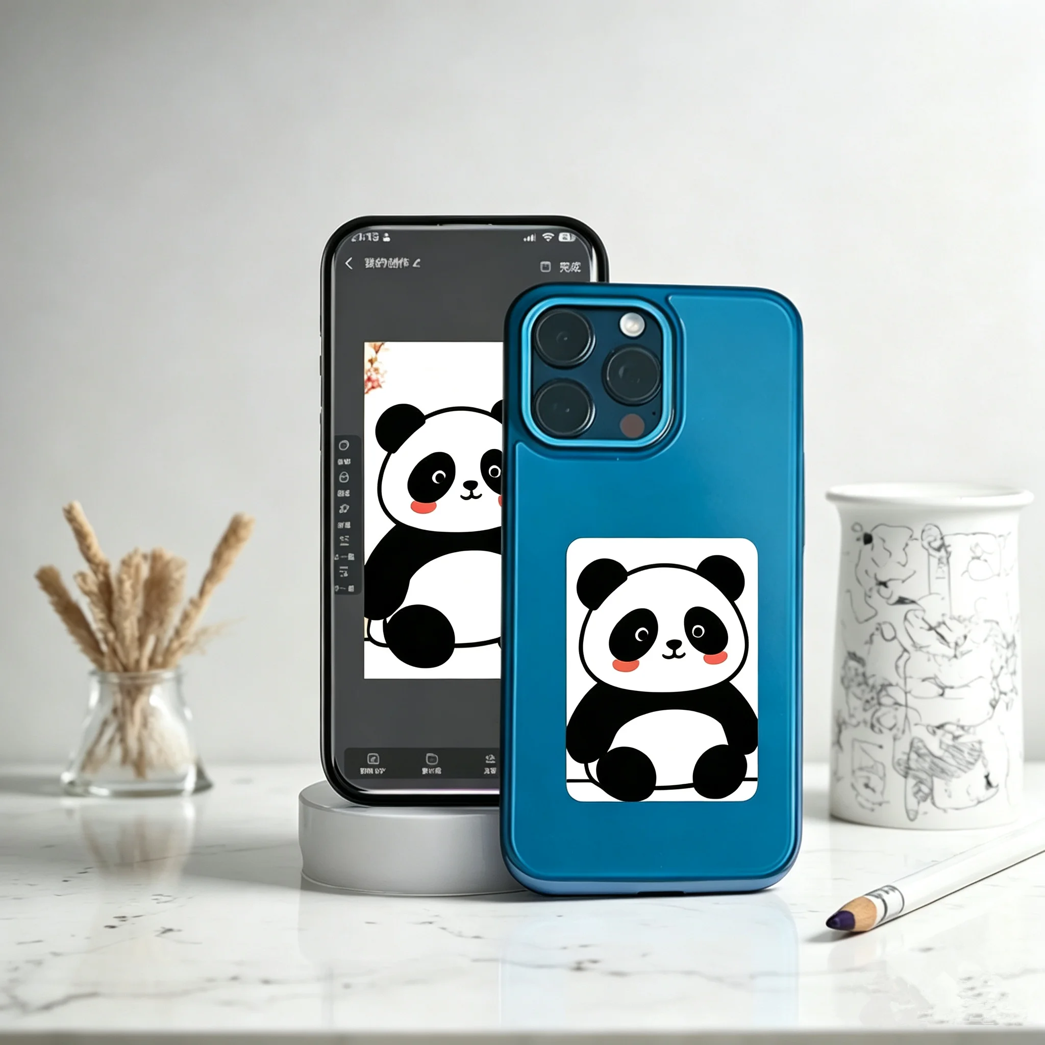 Mobile Phone Case E-Ink Screen NFC Function For Iphone 13/14/15/16/17Pro Max Wireless Image Screen 3 Color Display Phone Cover