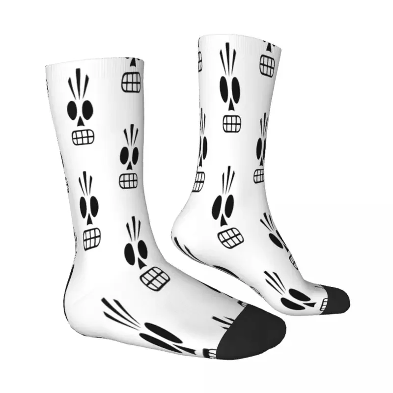 Chaussettes de jeu Fandango pour hommes et femmes, bas College, Manny Grim, printemps, Y2K