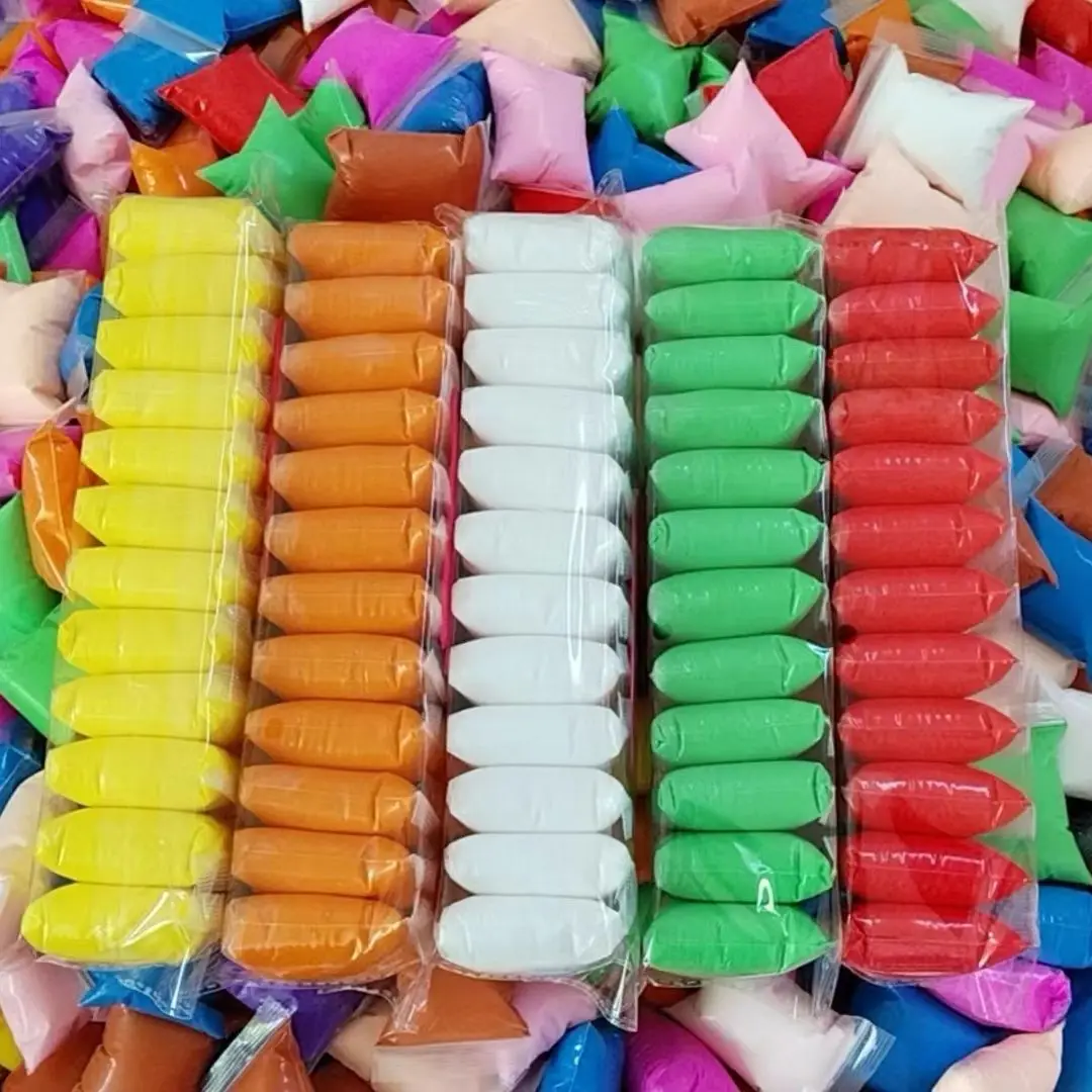 36 Zakken Ultralichte Klei Niet-giftig Speeldeeg Gekleurde Magic Doughs Kinderspeelgoed Handgemaakte DIY Ruimte Modder Polimer Klei met Gereedschap