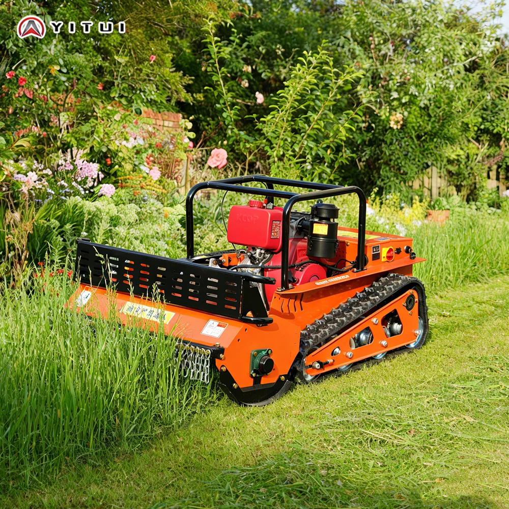 Customized Diesel Lawn Mower Reliable Quality Low Fuel Consumption Strong Power Ce Epa