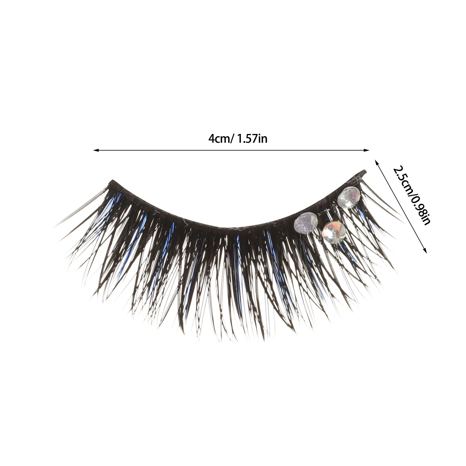 5Pairs Individual False Eyelashes Lightweight Non Deformable Soft Natural Look False Lashes for Women Perfect for Daily Use