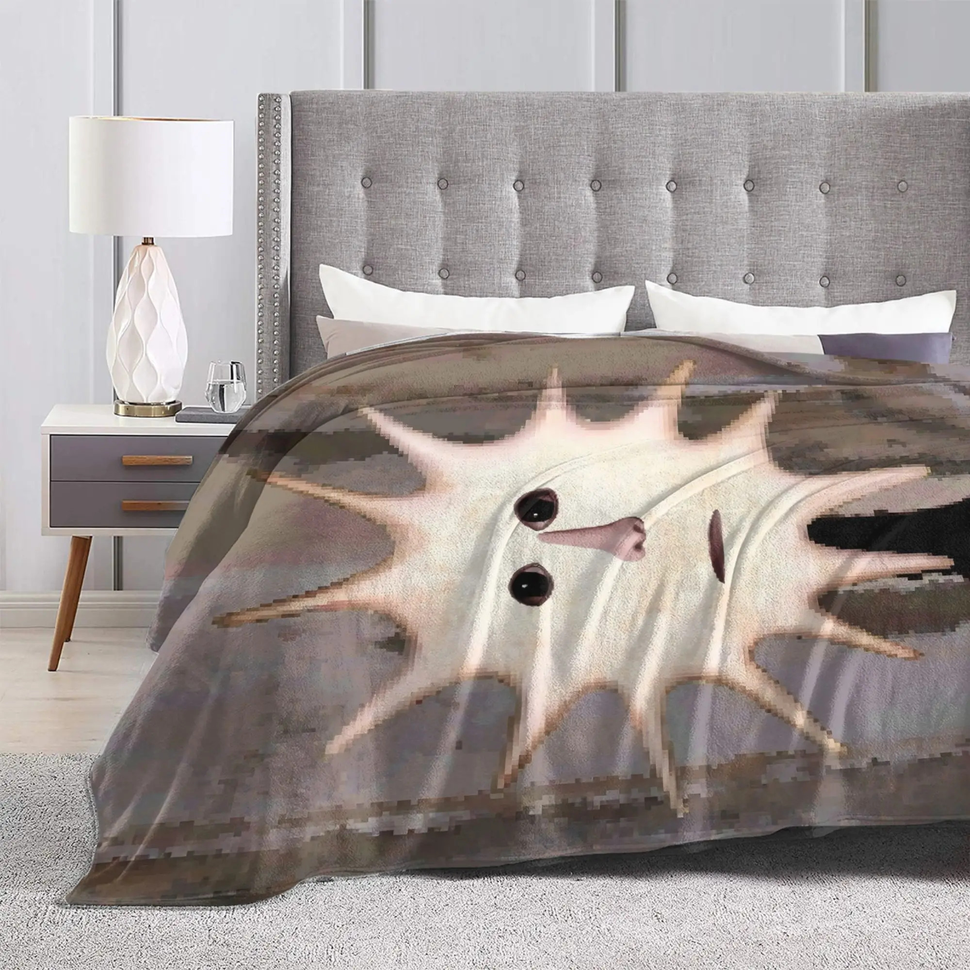 Customize Doctor Nowhere Blanket- All-Season, Eye-Catching Pattern Design, Suitable for Sofa, Bed, Camping, Office, and Car- Dur