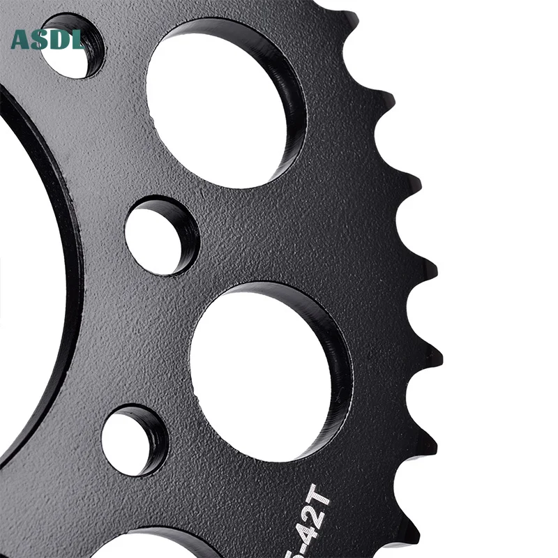 525-42T 525 42 Tooth Motorcycle Rear Sprocket 20CrMnTi For Honda CRF1000 A-K A2-K L-G CRF1100 L Africa Twin Adventure Sports ES