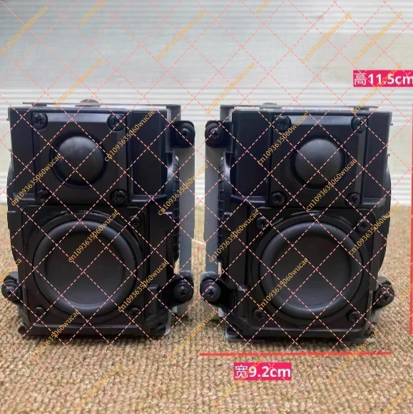 Passive Two-Way Full Range Speaker 1-Inch Silk Dome Tweeter 2-Inch Long Stroke PP Cone