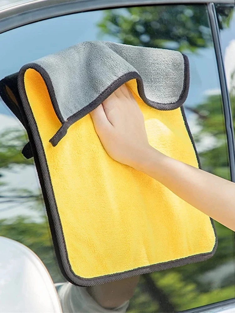 3/5/10 Stuks Wasstraat Microfiber Handdoek 30*30 Cm Auto Schoonmaken Drogen Doek Care doek Wasstraat Handdoek Keuken Handdoek - afbeelding 2