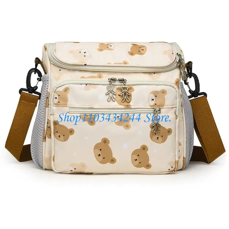  Convenient Baby Gear Carryall with Ample Space Large Bag for Bottles & Diapers