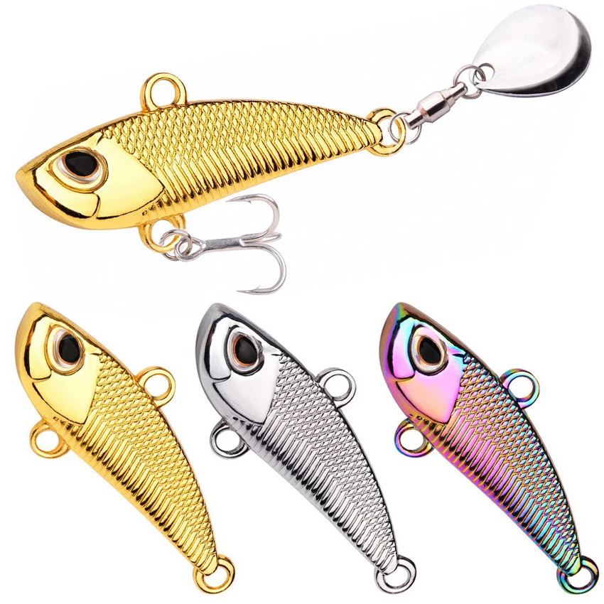 Ice Fishing Lure VIB Lures 10g 15g 20g 30g Sinking Vibration High Pitch High Quality  Pesca Bass Tuna High Quality