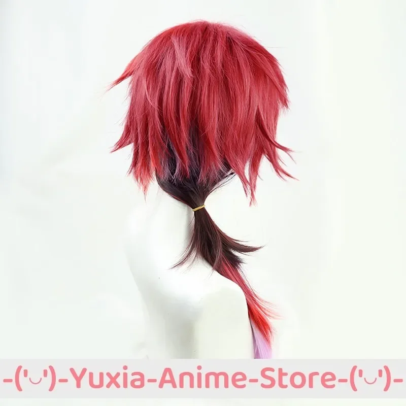 NIJISANJI لورين Iroas VTuber شعر مستعار تأثيري أنيمي لعب الأدوار زي حفلة الدعامة الباروكات الشعر الاصطناعية ألياف مقاومة للحرارة