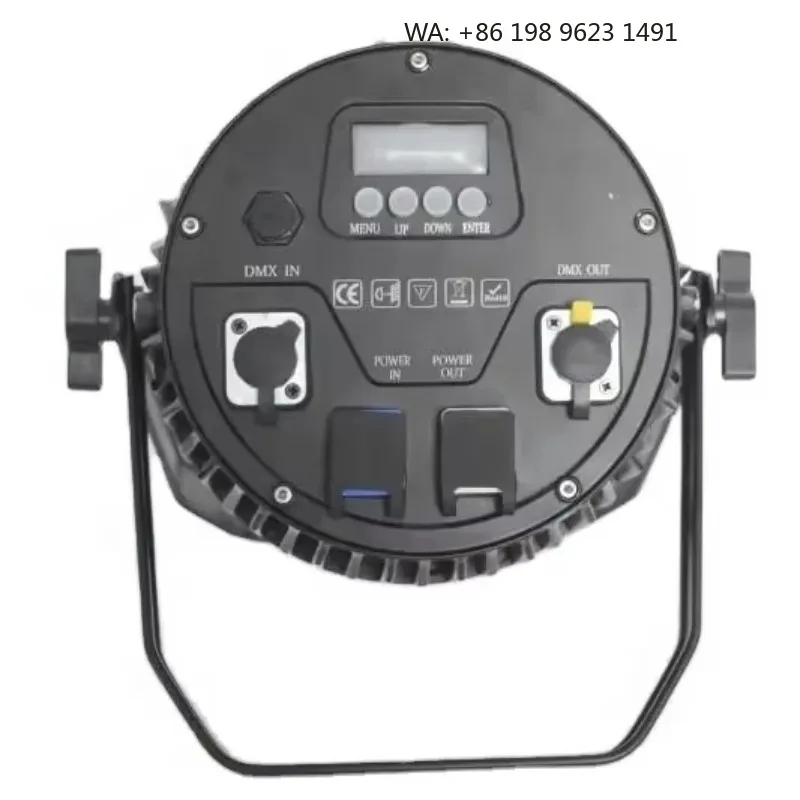 18x12W IP65 Waterproof Par Stage Light RGBW 4IN1 Dimmable Lamp for Wedding Bar Club Party Stage Shows