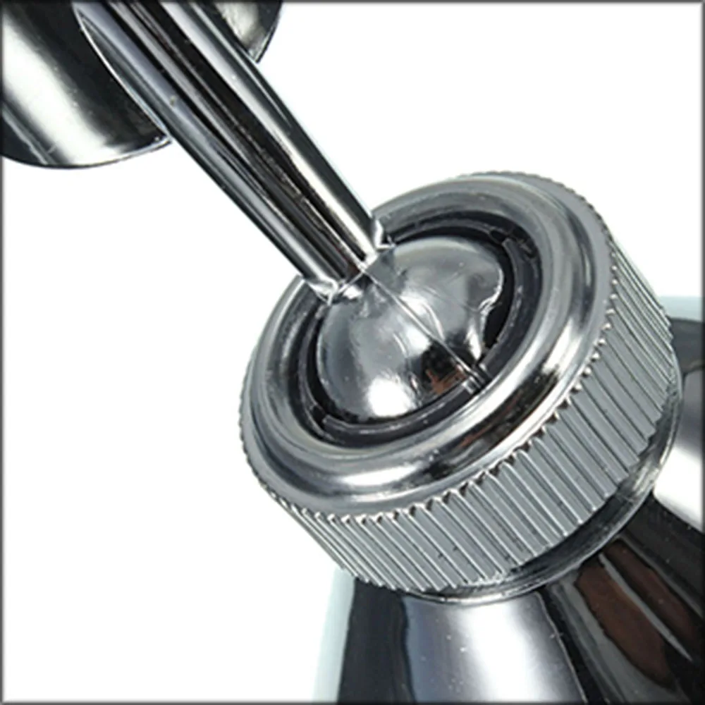 

Adjustable ABS Chromed Shower Head Holder Wall-Mount Bracket Sprayer Base Bathroom