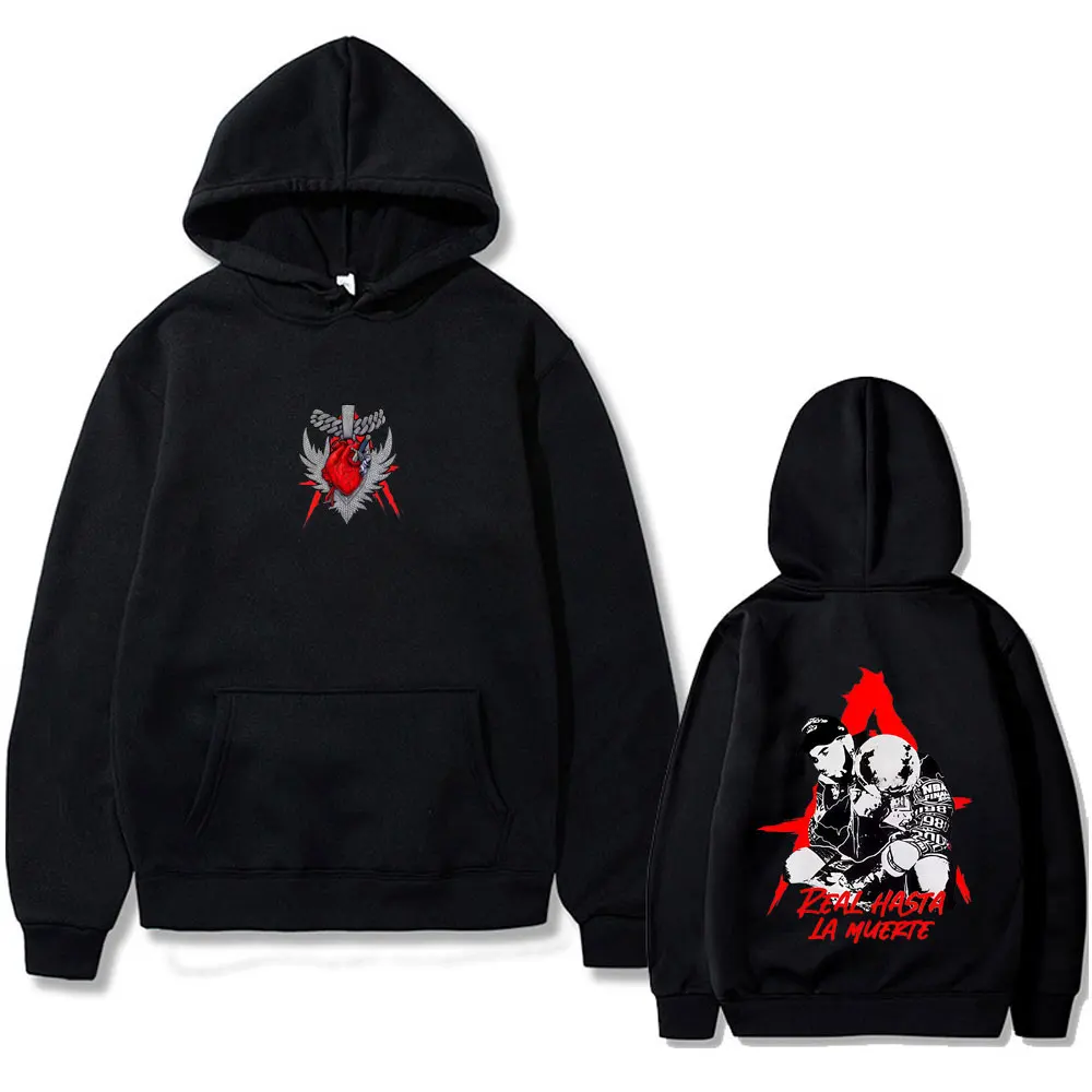 

Rapper Anuel AA Anuel AA Real Hasta La Muerte World Tour Hoodie Men Hip Hop Fashion Sweatshirt Unisex Vintage Pullover Hoodies