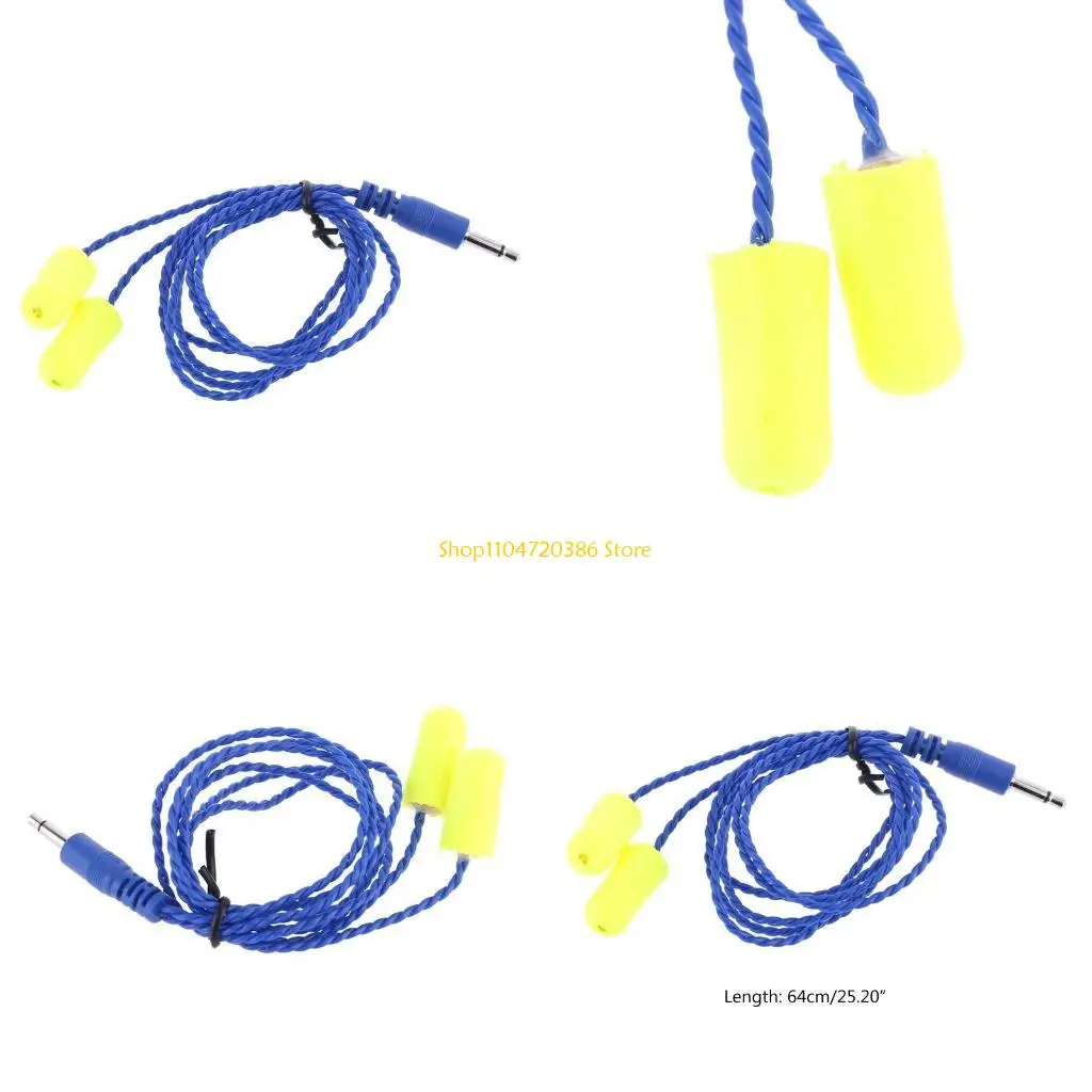 

K0EA наушники шнур 3,5 мм прочный радиозвух -шумоподавление пенопластовые наушники мононочные гоночные динамики