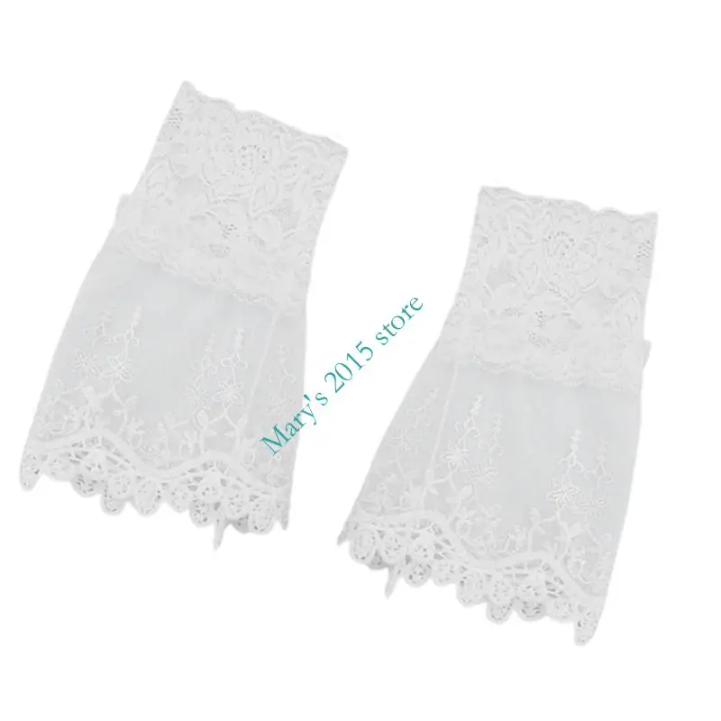 E15F Delicate kanten polsband Gevoelige huidvriendelijke polsband voor woon-werkverkeer