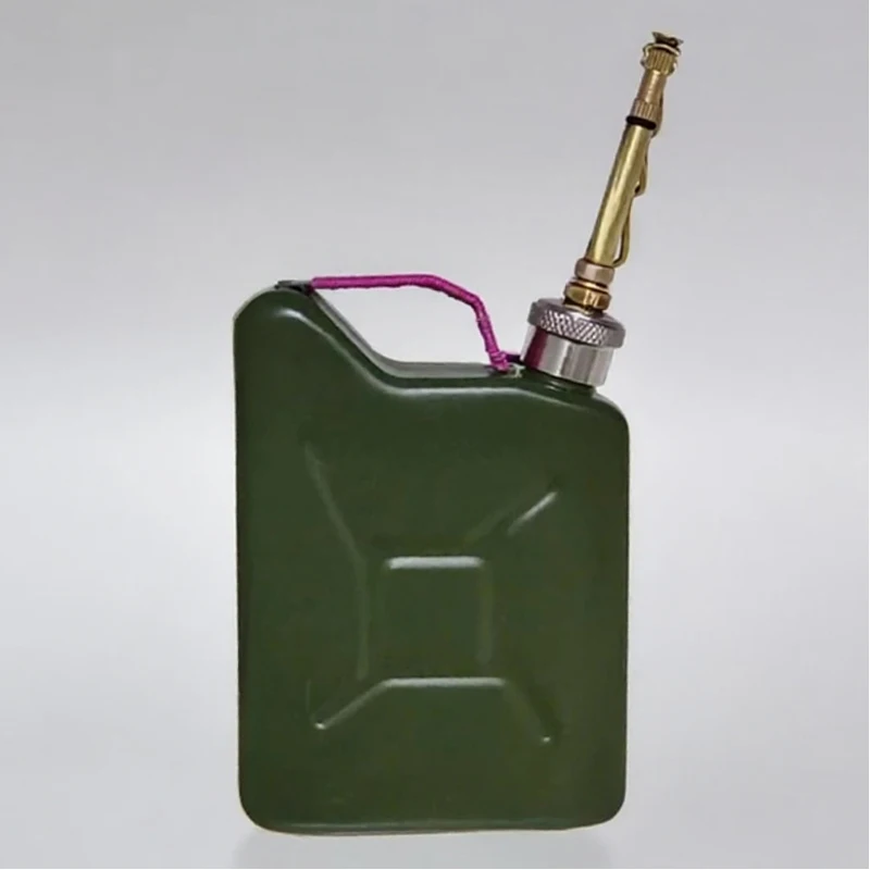 150ml  304 Stainless Steel Multi-functional Oil Canister oil bottle for kerosen lighters oil stoves pocket warmers 9.7×2.6×6.9cm