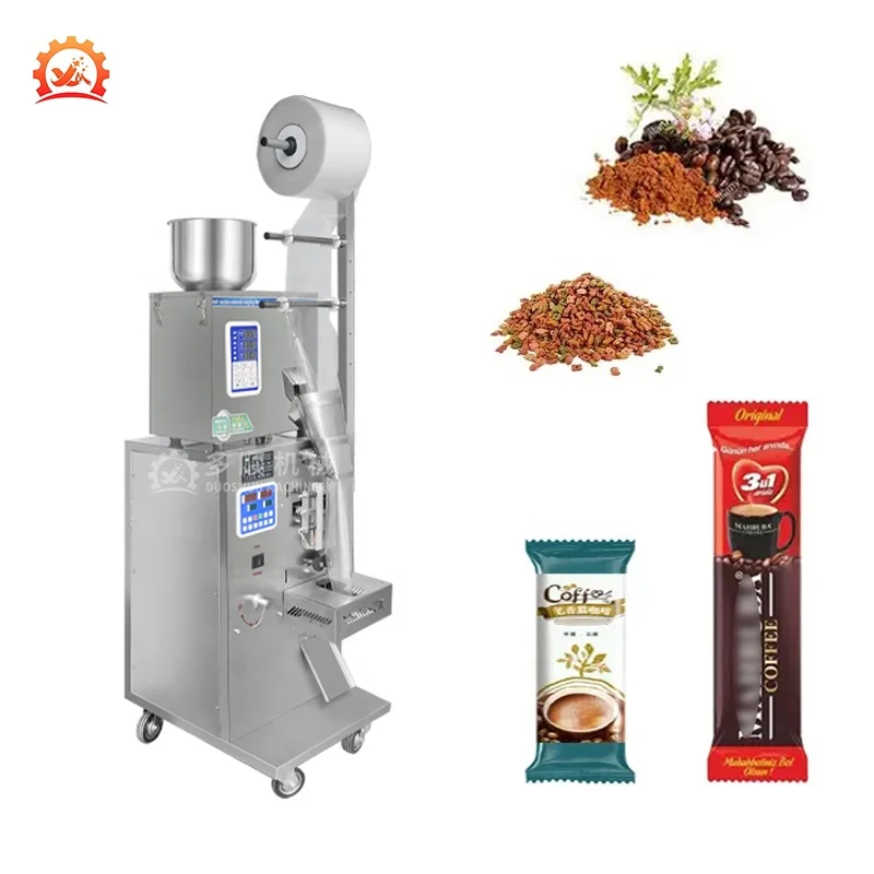 

220B Small Sachets Strips Of Coffee Powder Ice Candy Packing Filling Packs Machine