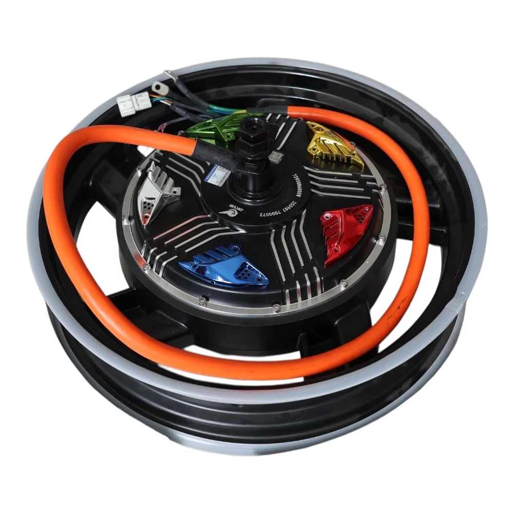 

DKYS 12inch 50H 72V17 Inch 50H6000W Waterproof Electric Motorcycles Brushless DC MotorPermanent Magnet For Electric Bicycles
