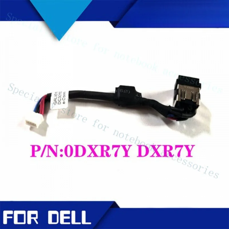 A+DC Power Jack For Dell E6430 P/N:0DXR7Y DC30100HJ00 Tested 100% can work