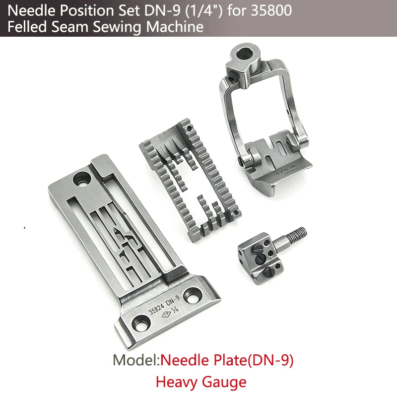 

Hot Sale Light & Heavy Gauge Needle Position Set DN-9 AG-8 for JUKI 35800 Felled Seam Machine Accessories
