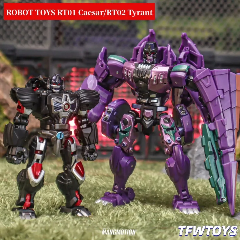 [IN STOCK]  ROBOT T0YS BW RT-01 T01 Caesar RT-02 RT02 Tyrant OP COMMANDER Beast Wars Mini Action Figure