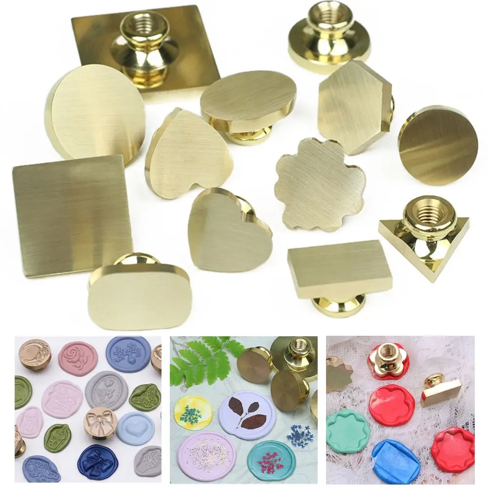

Envelope Retro Love Heart Round Seals Stamps Wedding Invitation Merry Christmas Paint Seal Wax Sealing Stamp Wax Copper Head
