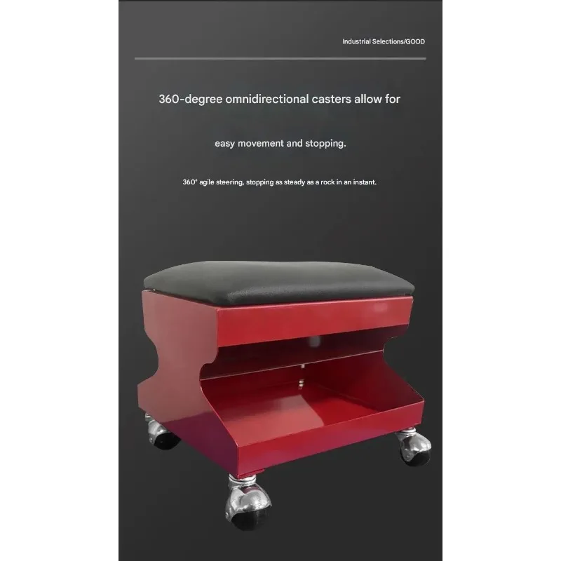 Multi-Functional Portable Car Repair Seat for Waxing Polishing Projects Automobile Maintenance Stool Car Wash Accessories