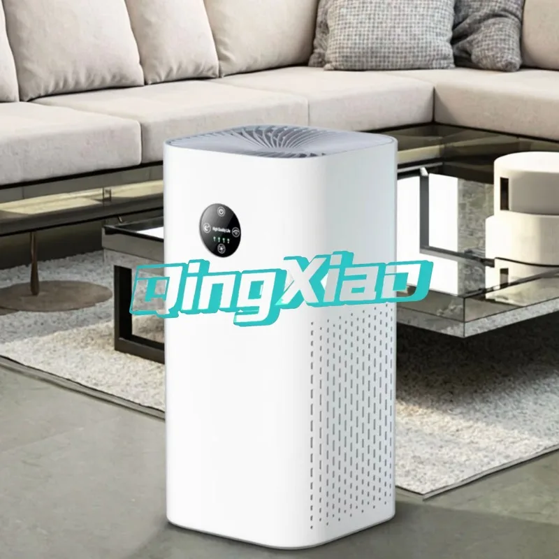 Desktop Air Purifier With Negative Ion For Home Formaldehyde Smoke Removal Indoor Air Cleaner With HEPA Filter Odor Eliminator view 2