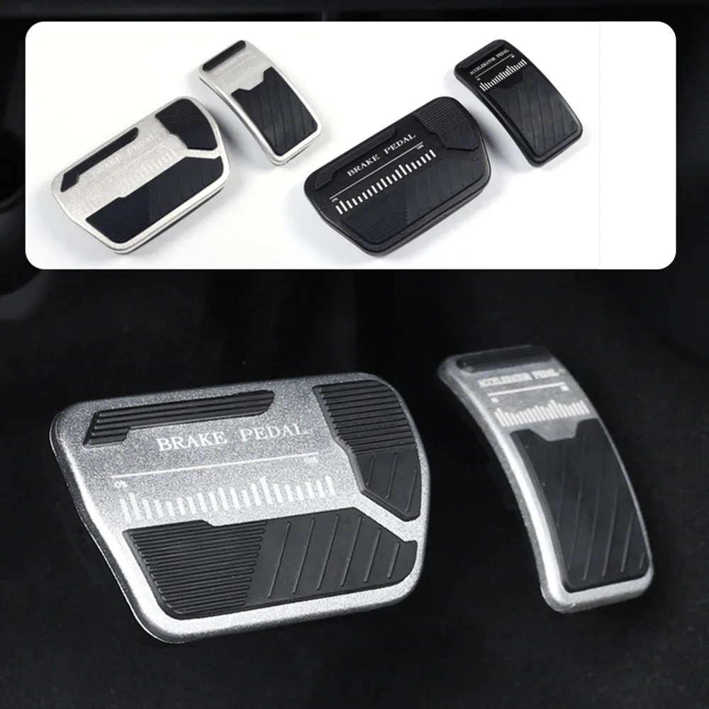 2 Pcs For BAIC BJ30 2024-2027 Brake Accelerator Pedal Interior Modification Products Foot Pedal Anti Slip And Durable 2
