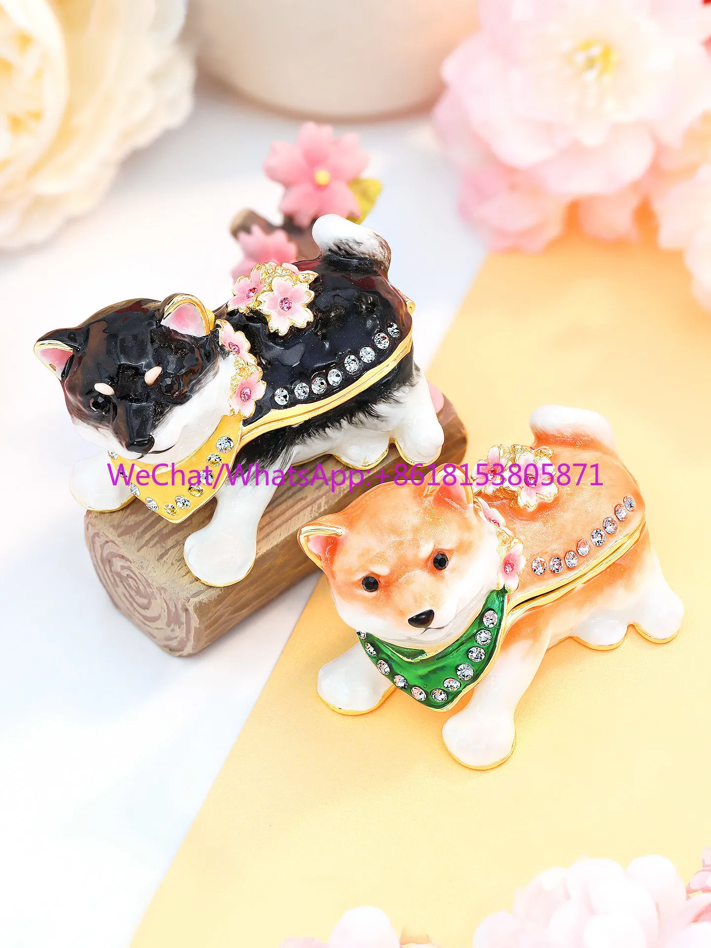 High-end ring jewelry storage creative birthday gift exquisite desktop ornament