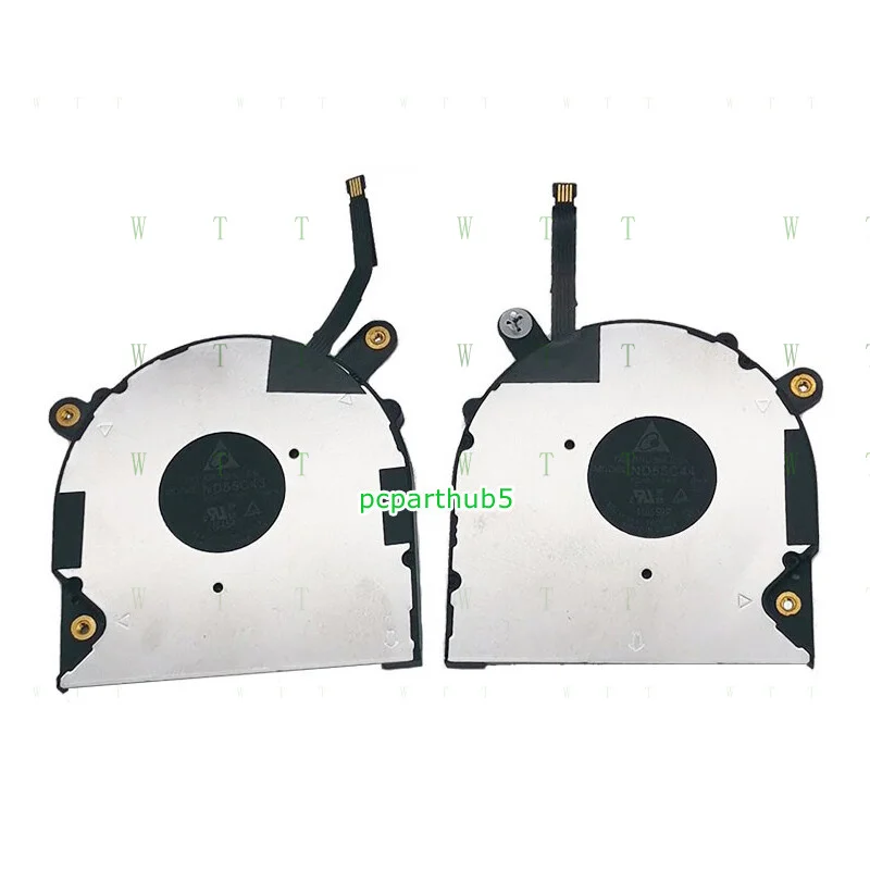 

TT новый для Dell XPS 13 7390 2-в-1 ноутбука, охлаждающий вентилятор для процессора и графического процессора 0VDFK8 L + R, одна пара вентиляторов