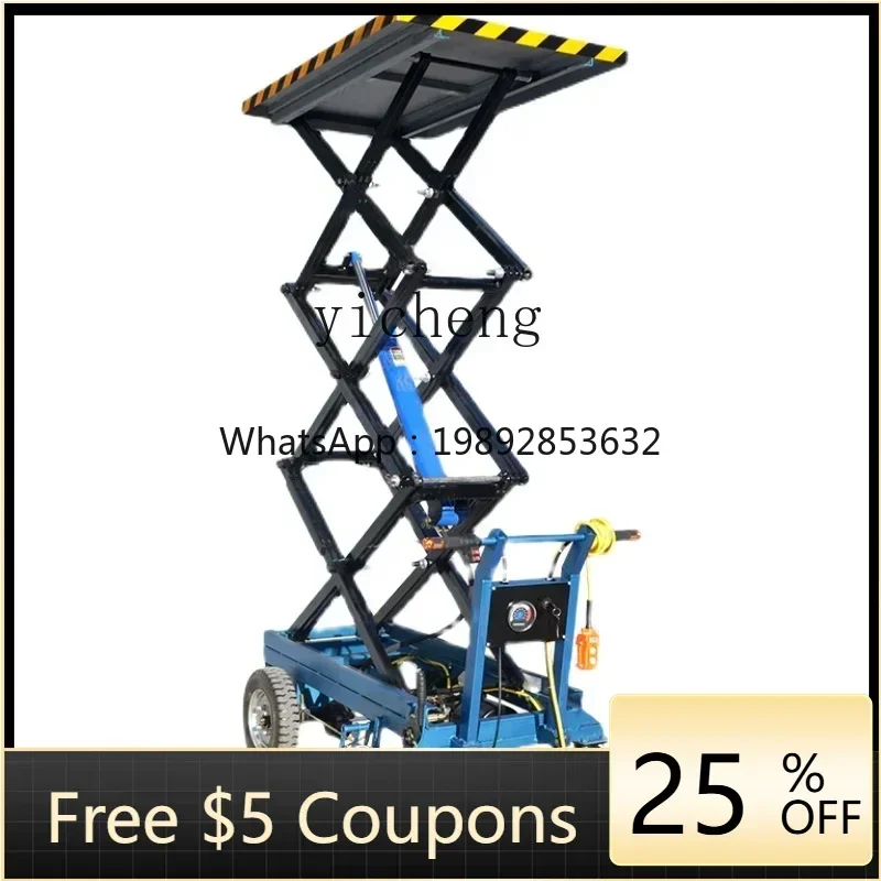 

XX Electric Lifting Platform Small Lift Hydraulic Hand Lift Car Climbing Car