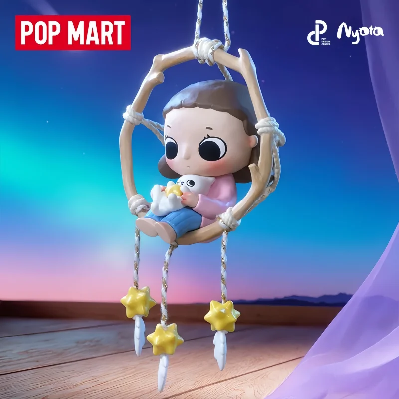 

POP MART Оригинальная серия Nyota We Are All Stars: Загадочная коробка-сюрприз, милые аниме-фигурки, коллекционные украшения, рождественский подарок